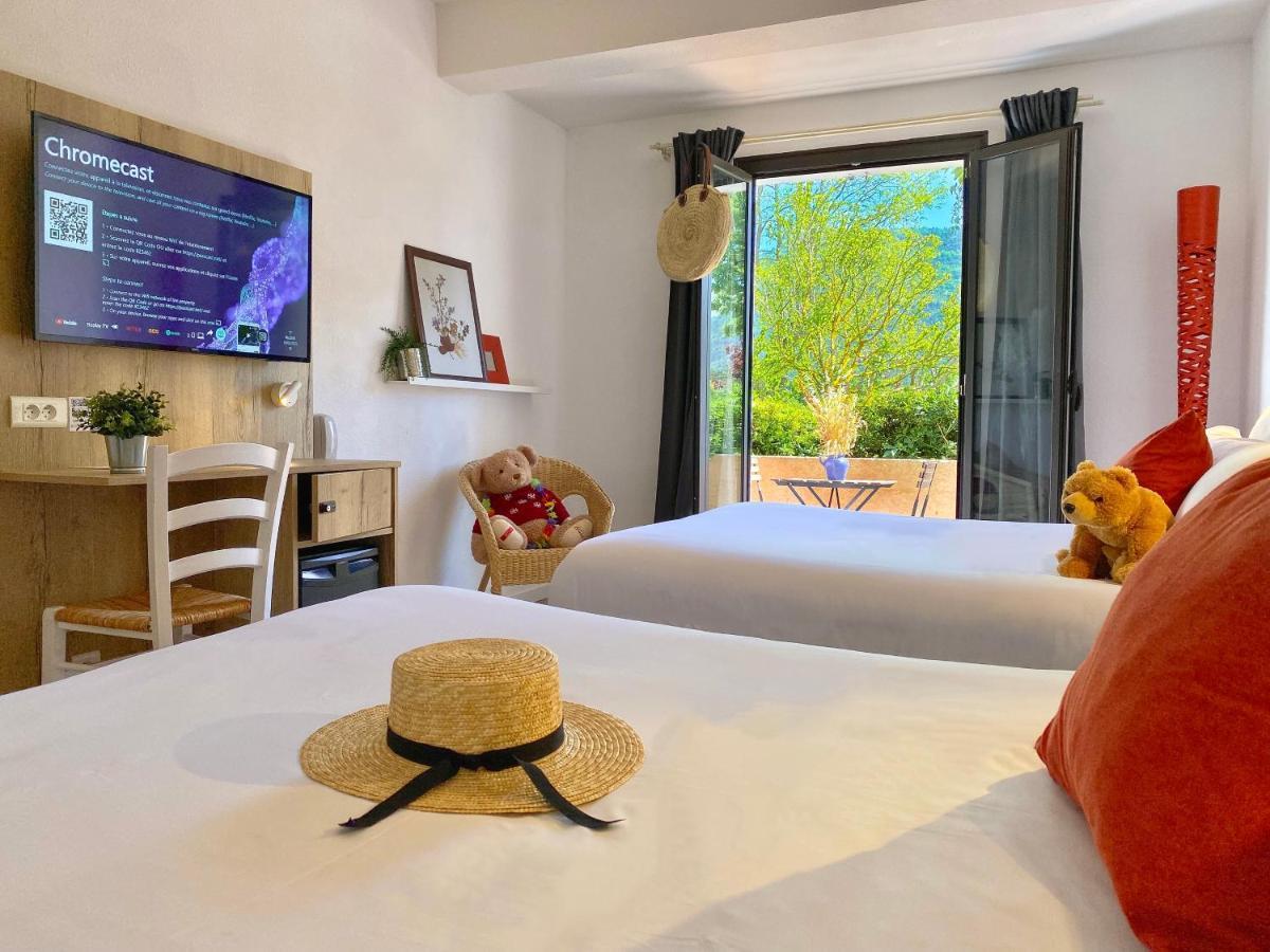 Hotel Le Provence - Restaurant Le Styx La Palud-sur-Verdon Kültér fotó