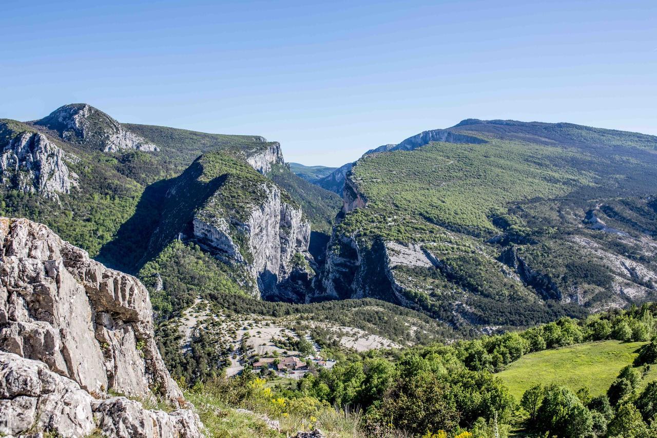 Hotel Le Provence - Restaurant Le Styx La Palud-sur-Verdon Kültér fotó